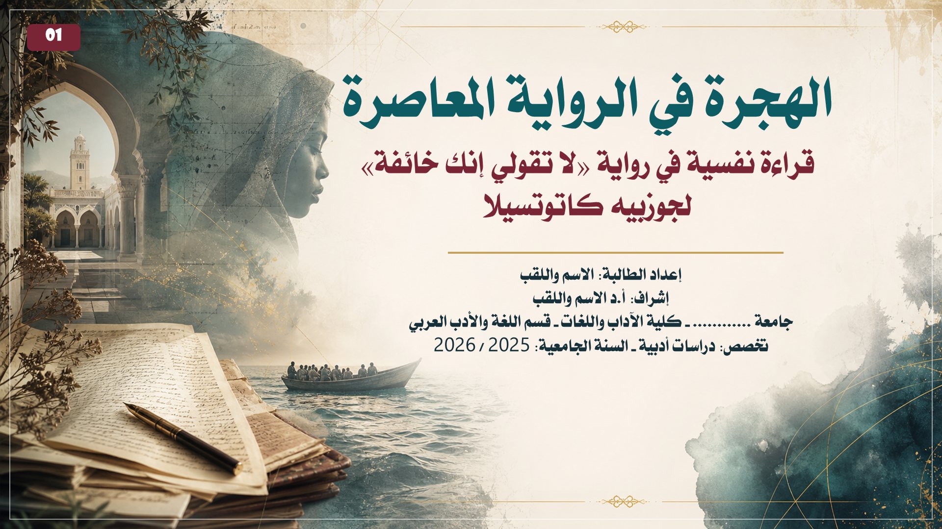 قالب الأدب — أدب الهجرة